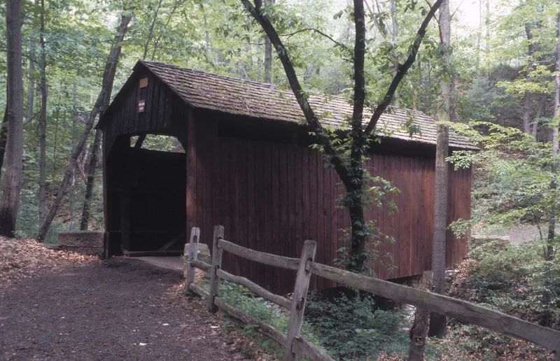 Pine Bank Covered Bridge, Studa, Pennsylvania