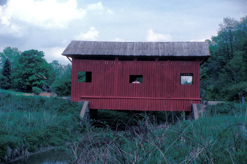 Wilson's Mill Covered Bridge, Avella, Pennsylvania