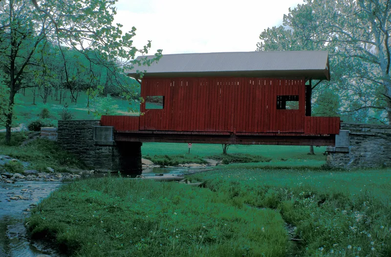 Ebenezer Covered Bridge, Ginger Hill, Pennsylvania