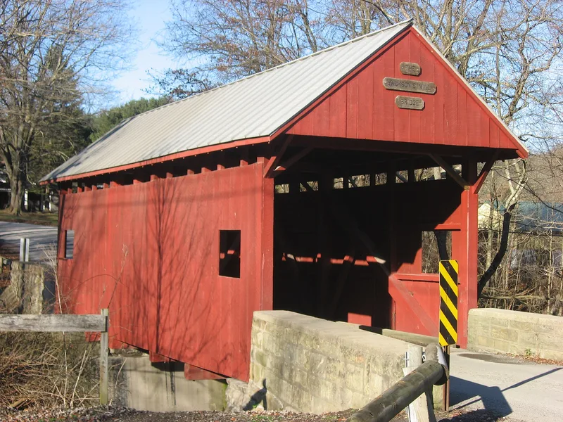 Jackson's Mill Covered Bridge, Burgettstown, Pennsylvania