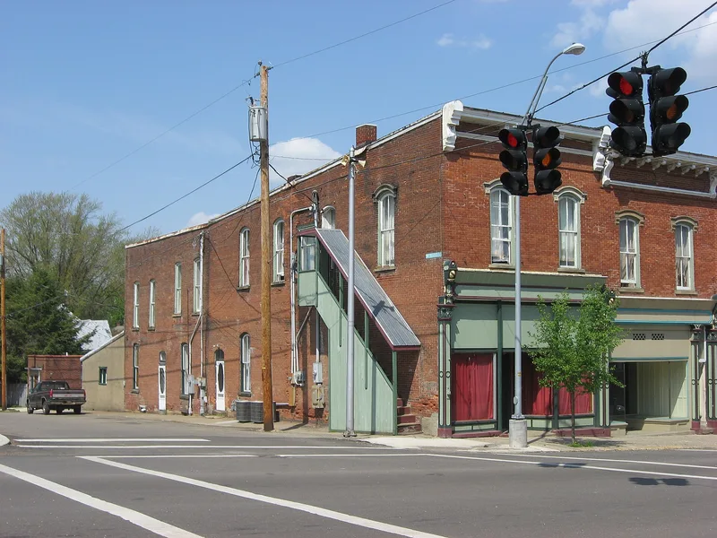 Brick Commercial Block, Fredericktown, Ohio