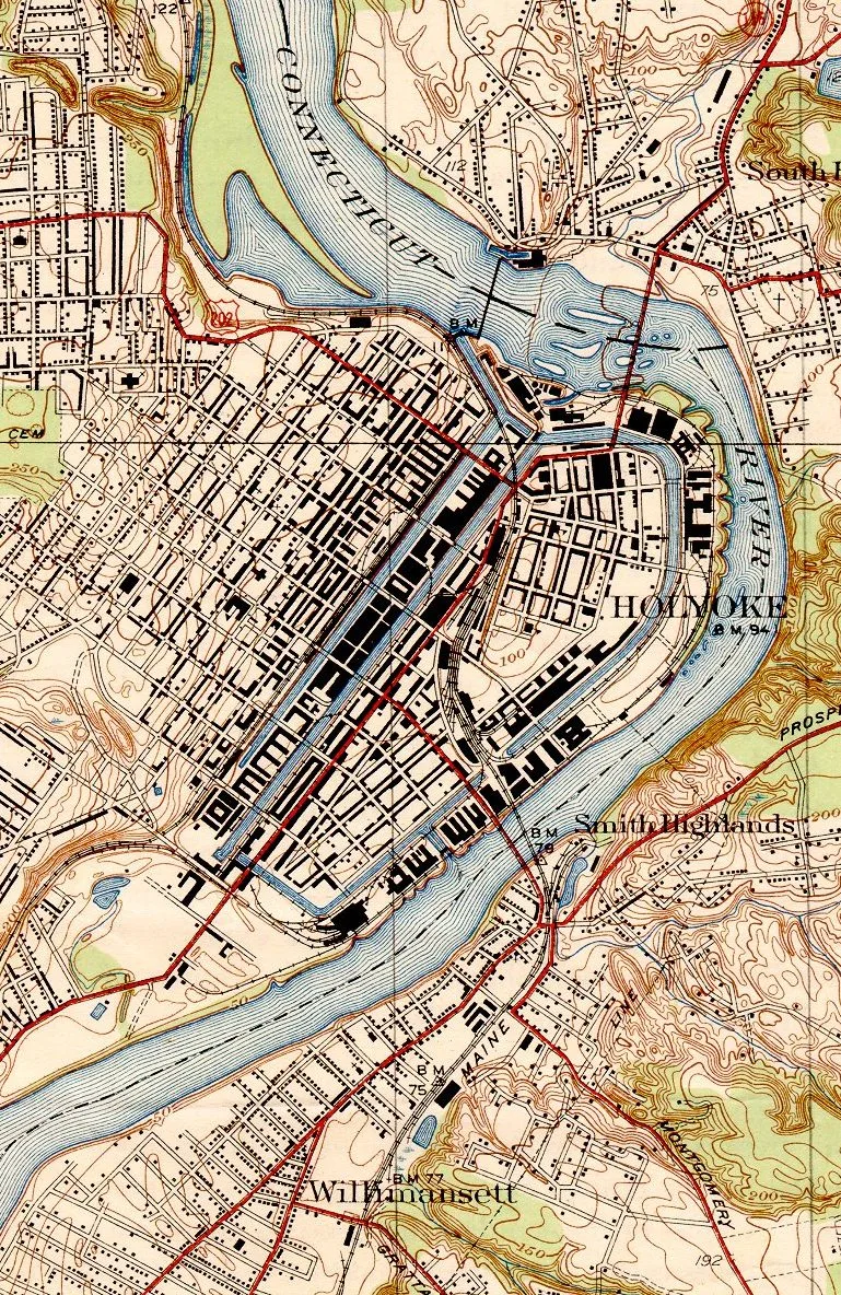 Holyoke Canal System, Holyoke, Massachusetts