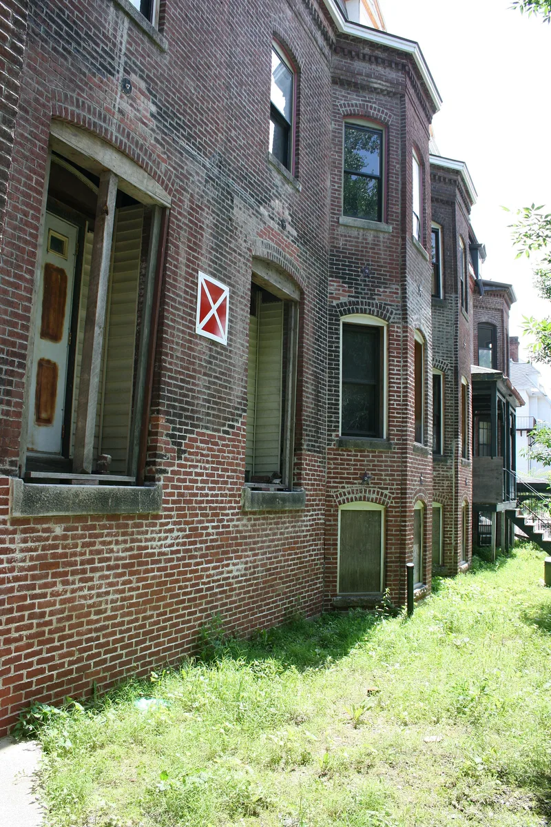 Castle Street Row, Worcester, Massachusetts