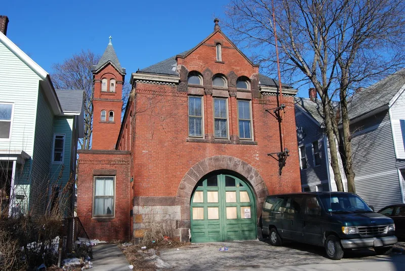 Woodland Street Firehouse, Worcester, Massachusetts