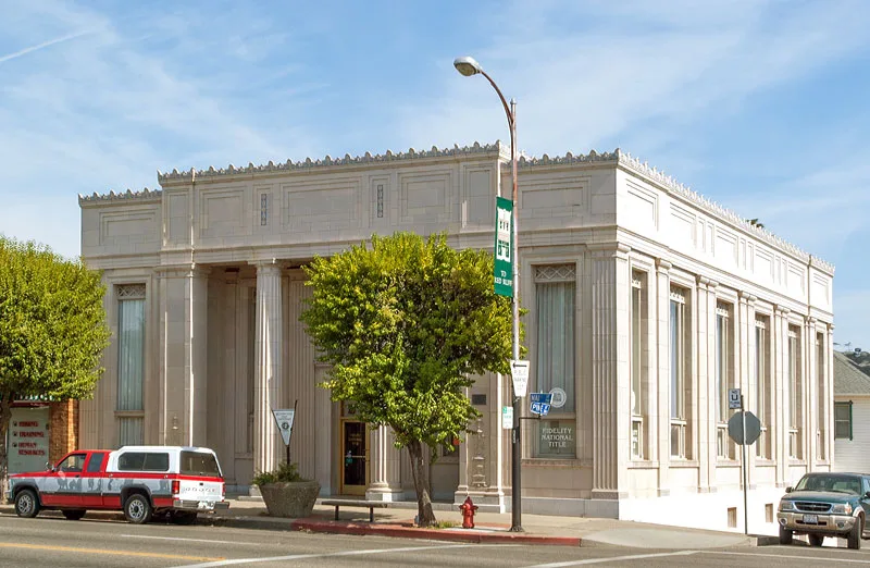 Old Bank of America Building, Red Bluff, California