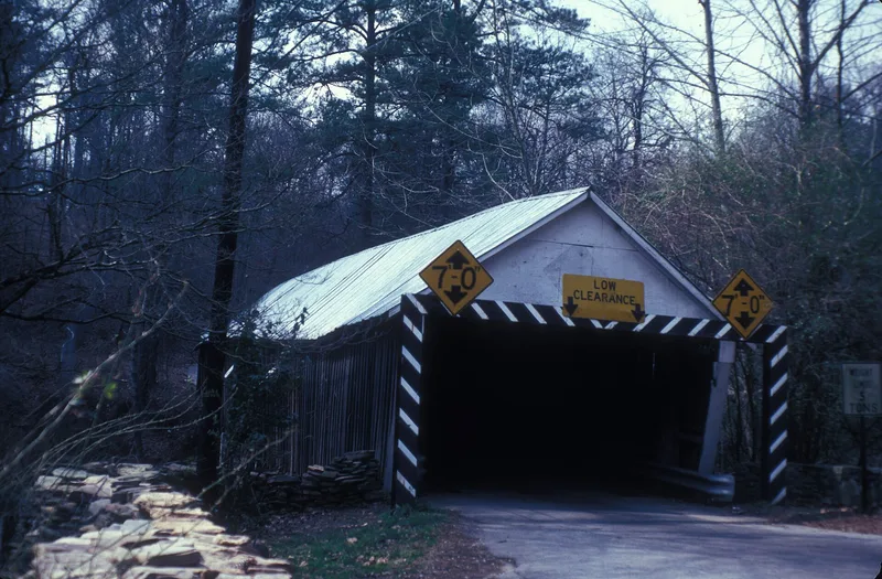 Ruff's Mill and Concord Covered Bridge, Georgia