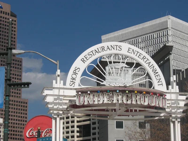Underground Atlanta Historic District, Atlanta, Georgia