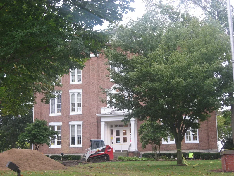 Eureka College Administration and Chapel, Eureka, Illinois