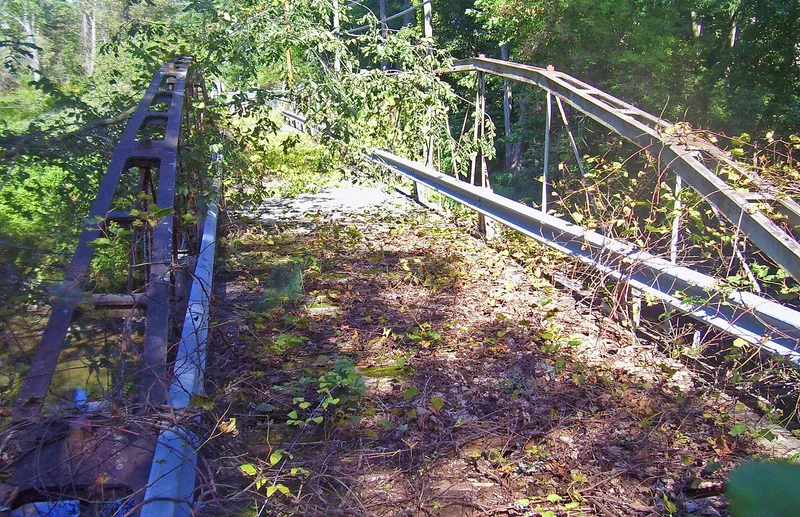 Double-Span Whipple Bowstring Truss Bridge, Claverack, New York