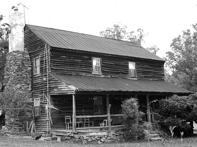 Campbell, Perciphull, House, Union Grove, North Carolina