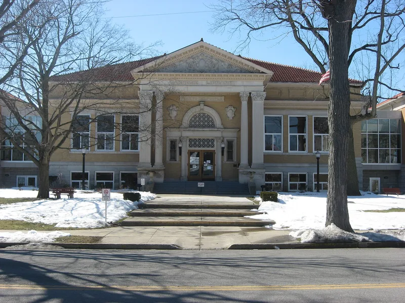 Carnegie Library and Henry St. Clair Memorial Hall, Greenville, Ohio