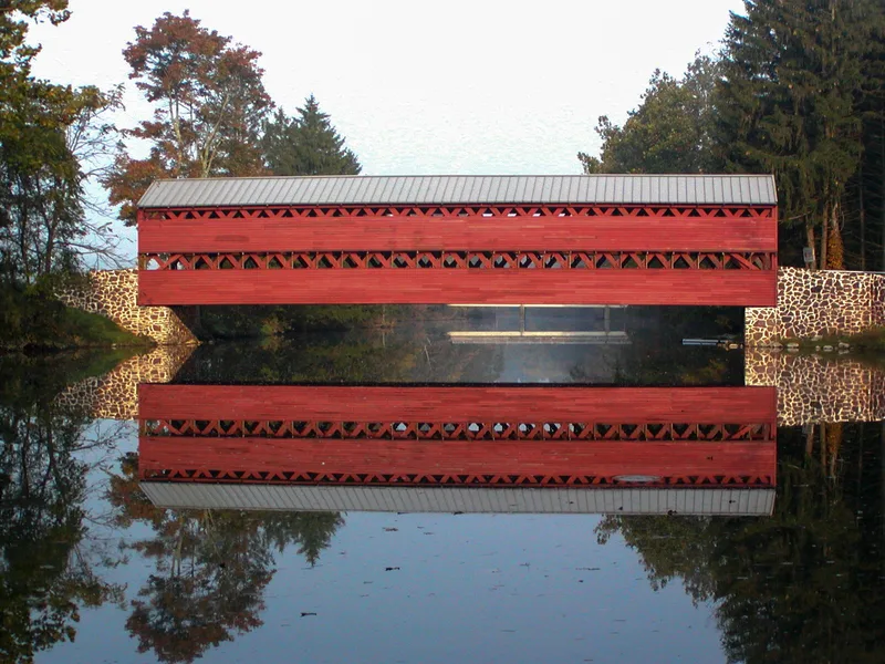 Sauck's Covered Bridge, Gettysburg, Pennsylvania
