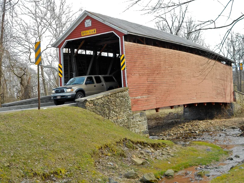 Jacks Mountain Covered Bridge, Iron Springs, Pennsylvania