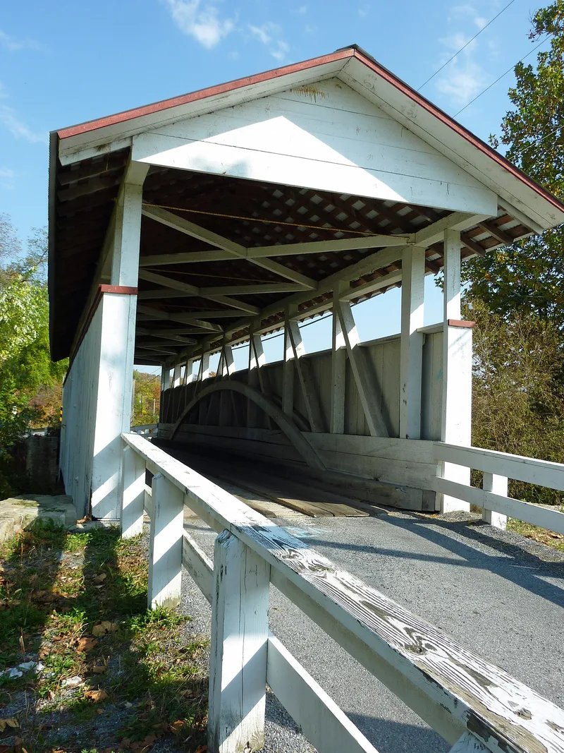 Snooks Covered Bridge, Alum Bank, Pennsylvania