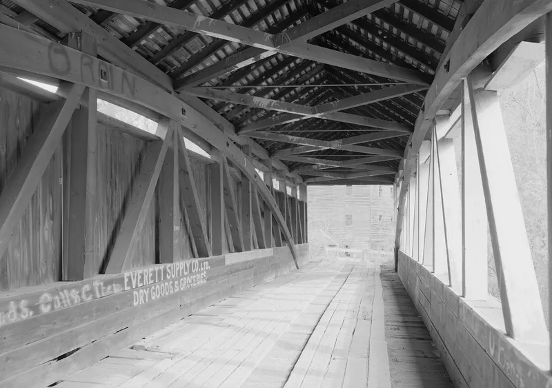 Feltons Mill Covered Bridge, Bedford, Pennsylvania