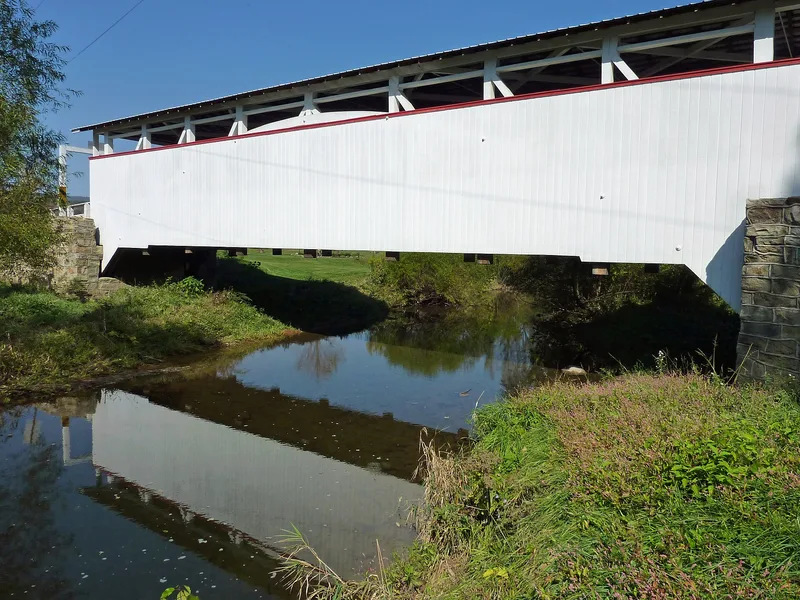 Ryot Covered Bridge, Fishertown, Pennsylvania