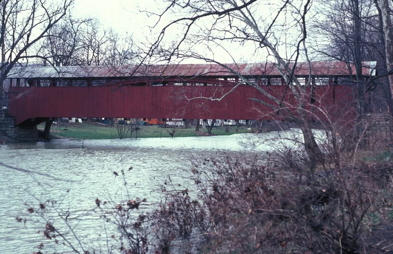 Heirline Covered Bridge, Manns Choice, Pennsylvania