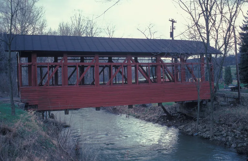 Fischtner Covered Bridge, Stringtown, Pennsylvania