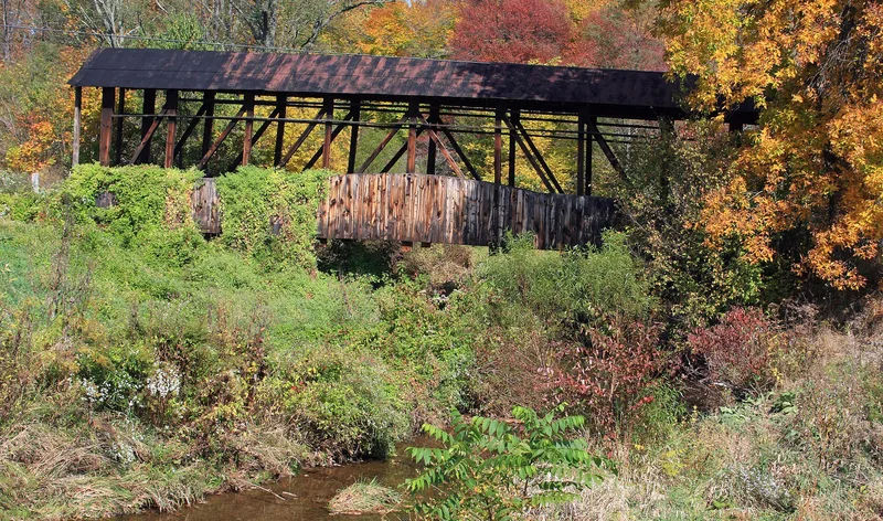 Cuppett's Covered Bridge, New Paris, Pennsylvania