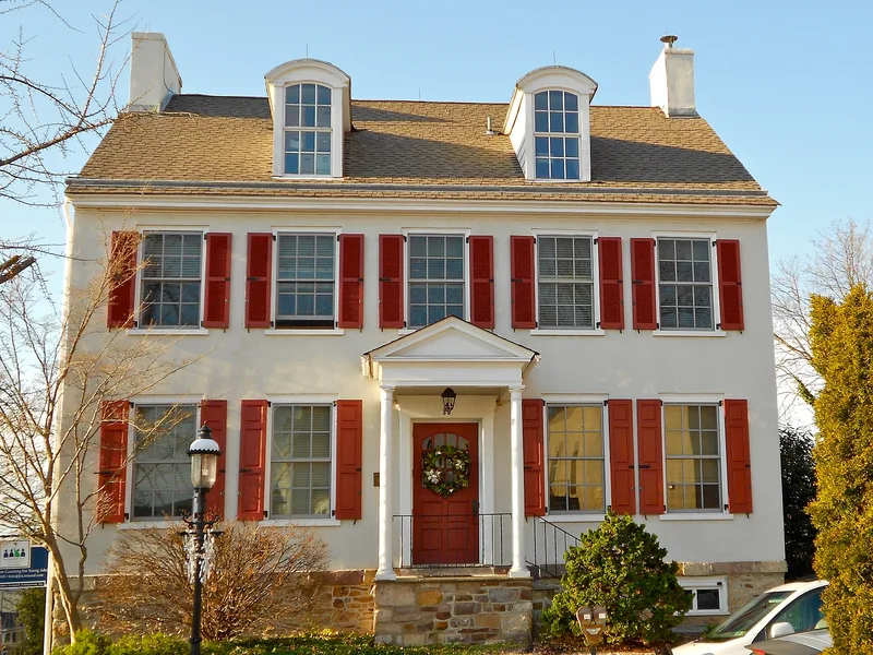 Dungan, Pugh, House, Doylestown, Pennsylvania