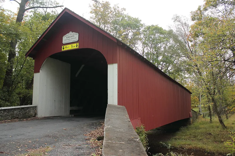 Knecht's Mill Covered Bridge, Springtown, Pennsylvania