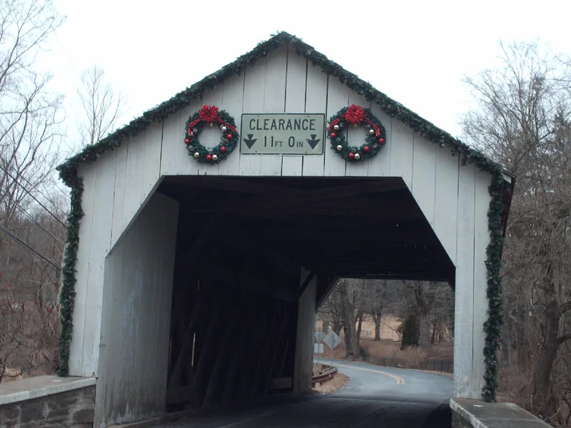 Erwinna Covered Bridge, Erwinna, Pennsylvania