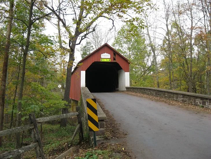 Frankenfield Covered Bridge, Point Pleasant, Pennsylvania