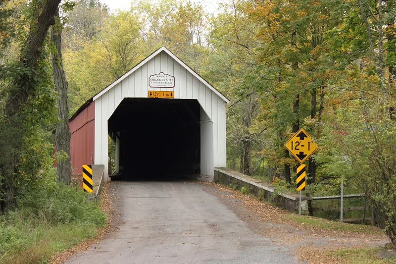 Sheard's Mill Covered Bridge, Richardtown, Pennsylvania