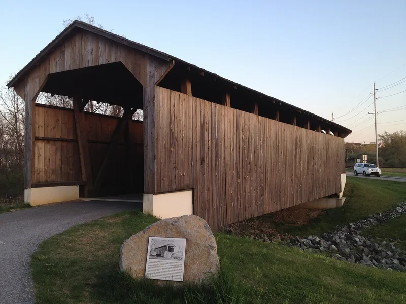 Larkin Covered Bridge, Downingtown, Pennsylvania