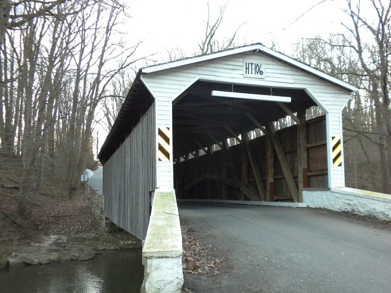 Glen Hope Covered Bridge, West Grove, Pennsylvania