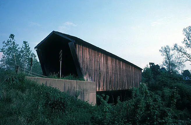 Harrington Covered Bridge, Albion, Pennsylvania