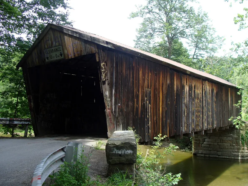 Gudgeonville Covered Bridge, Girard, Pennsylvania