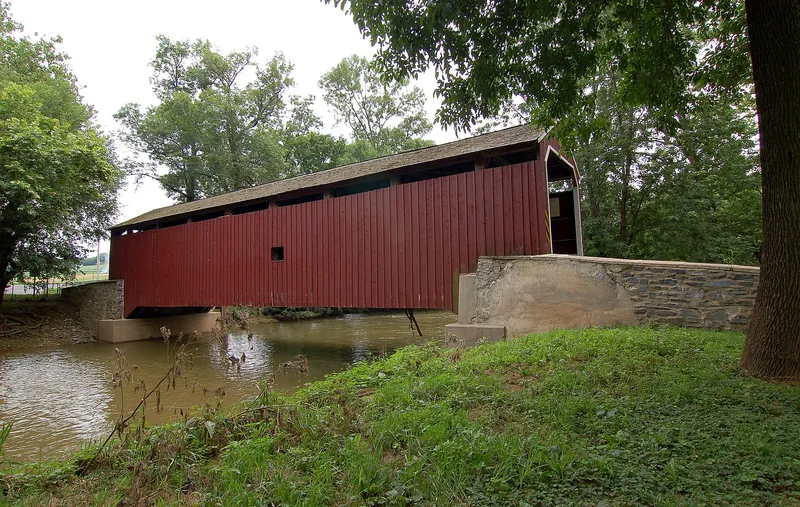 Zook's Mill Covered Bridge, Brownstown, Pennsylvania