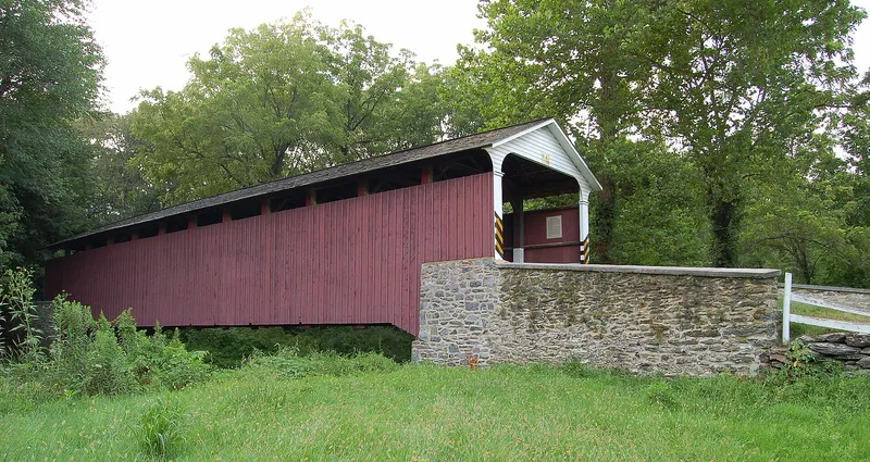 Mercer's Mill Covered Bridge, Christiana, Pennsylvania