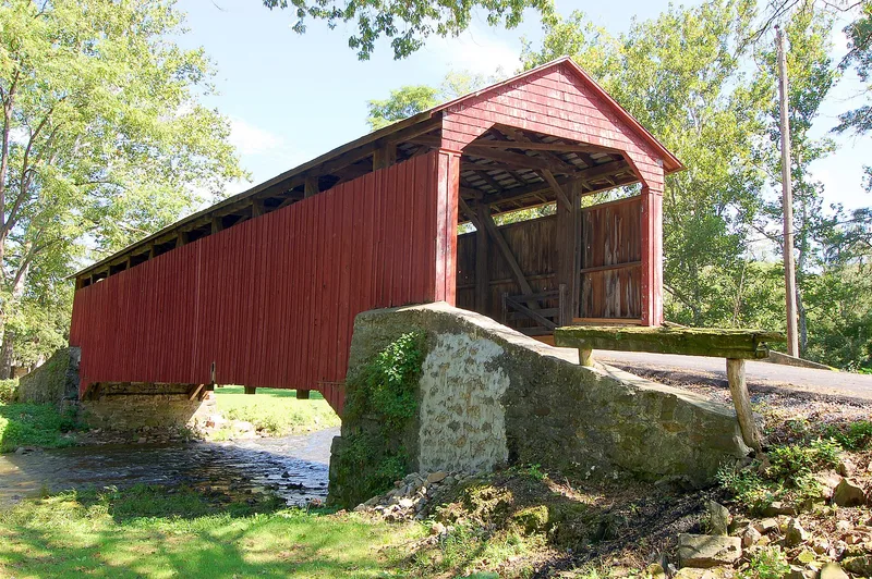 Pool Forge Covered Bridge, Churchtown, Pennsylvania