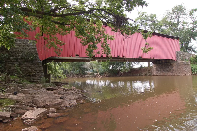 Bitzer's Mill Covered Bridge, Ephrata, Pennsylvania