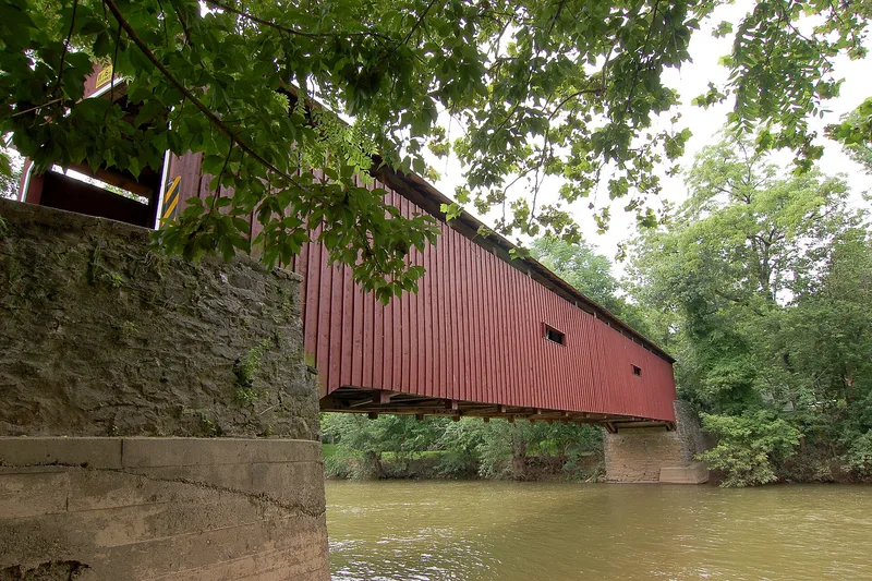 Pinetown Covered Bridge, Lancaster, Pennsylvania