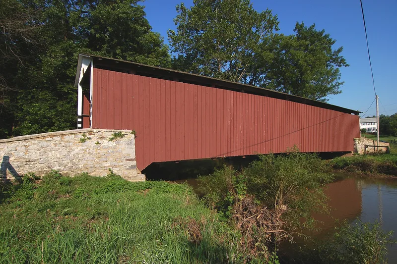 Kaufman's Distillery Covered Bridge, Manheim, Pennsylvania