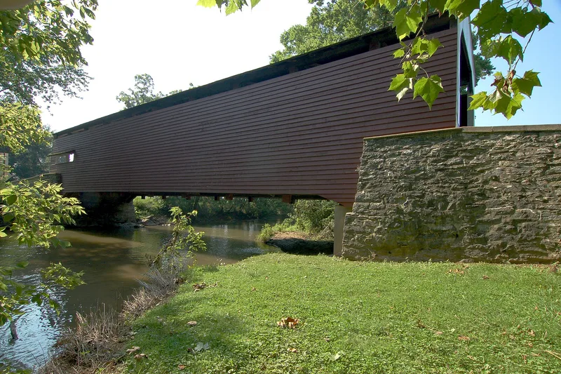 Shenk's Mill Covered Bridge, Manheim, Pennsylvania