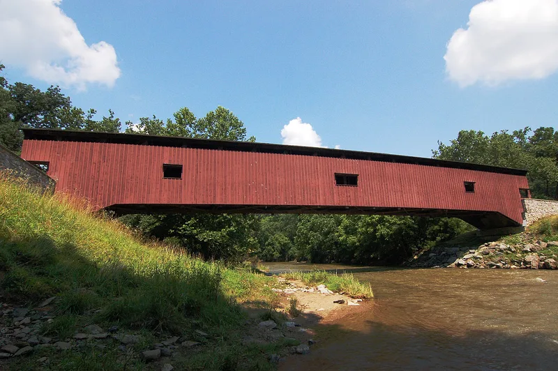 Colemanville Covered Bridge, Pequea, Pennsylvania