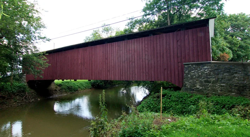 Lime Valley Covered Bridge, Refton, Pennsylvania