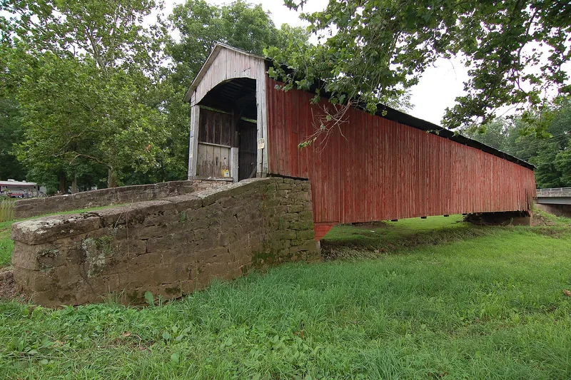 Red Run Covered Bridge, Terre Hill, Pennsylvania