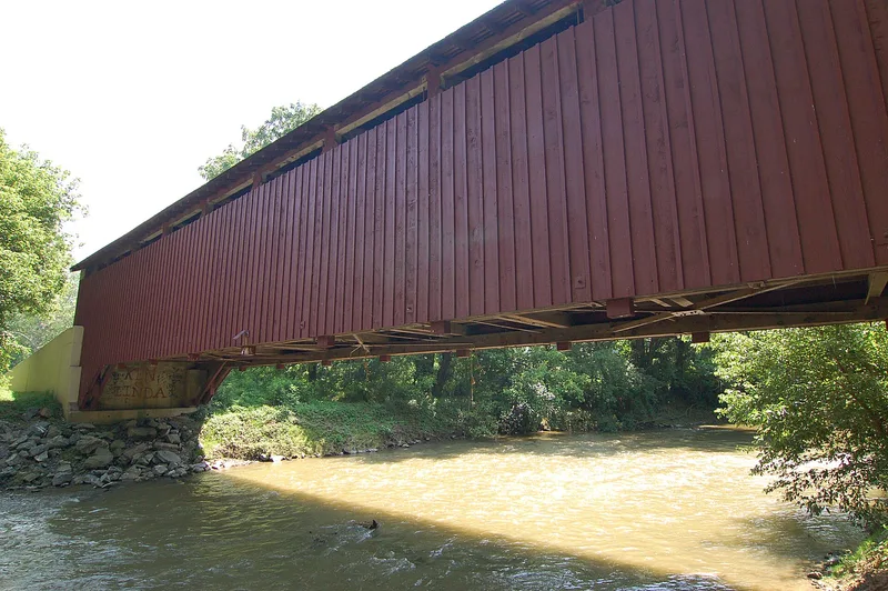 Baumgardner's Mill Covered Bridge, Willow Street, Pennsylvania