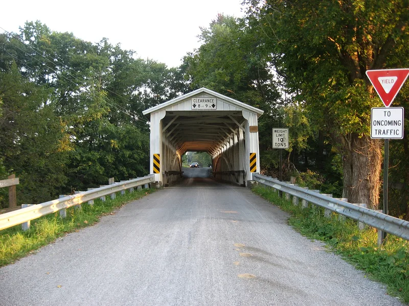 Banks Covered Bridge, New Wilmington, Pennsylvania
