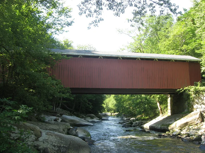 McConnell's Mill Covered Bridge, Princeton, Pennsylvania