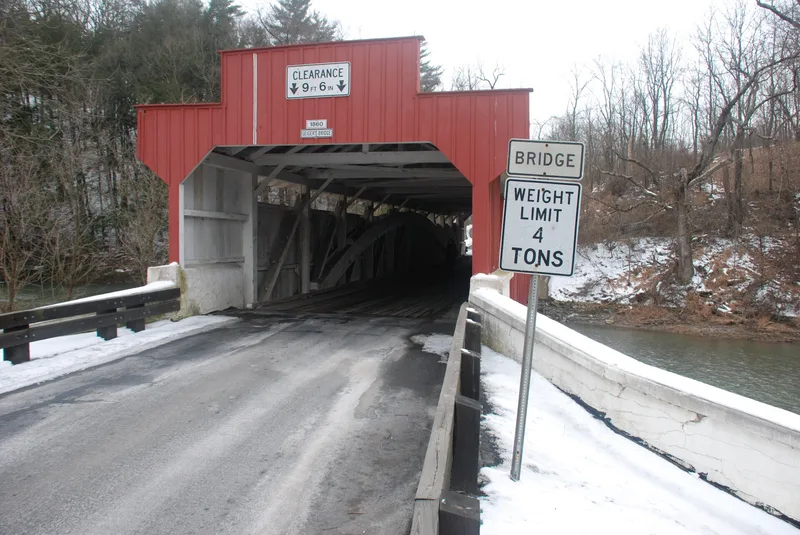 Geiger Covered Bridge, Orefield, Pennsylvania