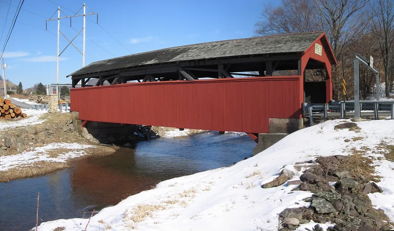 Buttonwood Covered Bridge, Liberty, Pennsylvania