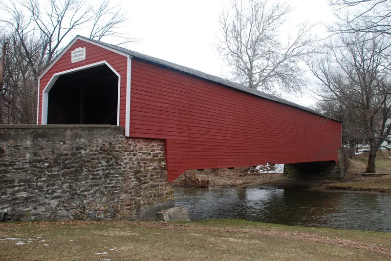 Kreiderville Covered Bridge, Kreiderville, Pennsylvania
