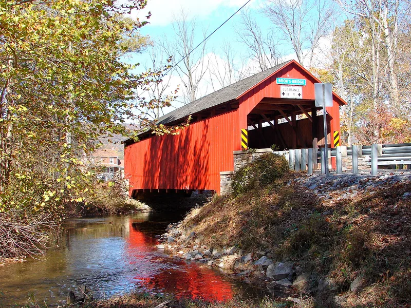 Book's Covered Bridge, Blain, Pennsylvania