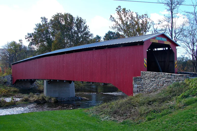 Adairs Covered Bridge, Kistler, Pennsylvania